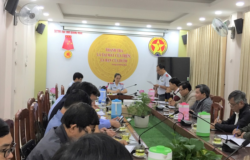 Công bố Quyết định thanh tra việc thực hiện chính sách hỗ trợ, biểu dương, khen thưởng đối với hộ gia đình, thôn xã, huyện thoát nghèo vùng miền núi tỉnh Quảng Ngãi