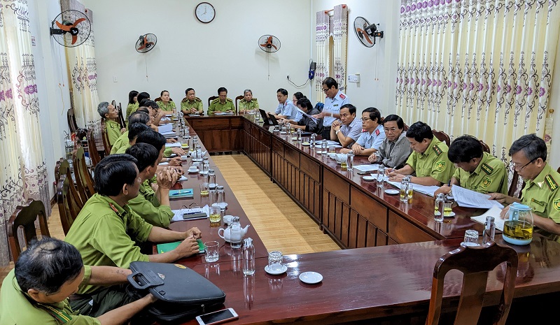 Công bố công khai Kết luận thanh tra tại Chi cục Kiểm lâm tỉnh Quảng Ngãi