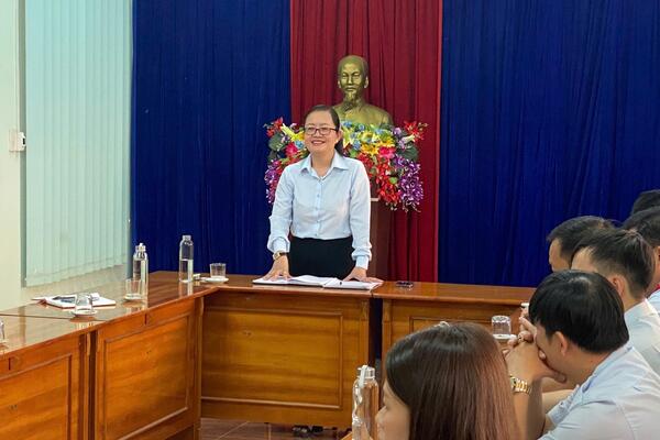 Thanh tra tỉnh Quảng Ngãi công bố Quyết định thanh tra tại Trường Mầm non Đăk Plô (xã Đăk Plô); Trường Mầm non Ban Mai (xã Ngọc Réo); Trường Tiểu học Lê Đình Chính (xã Đăk Hà); Trung tâm dịch vụ nông nghiệp (xã Đăk Hà), tỉnh Quảng Ngãi.
