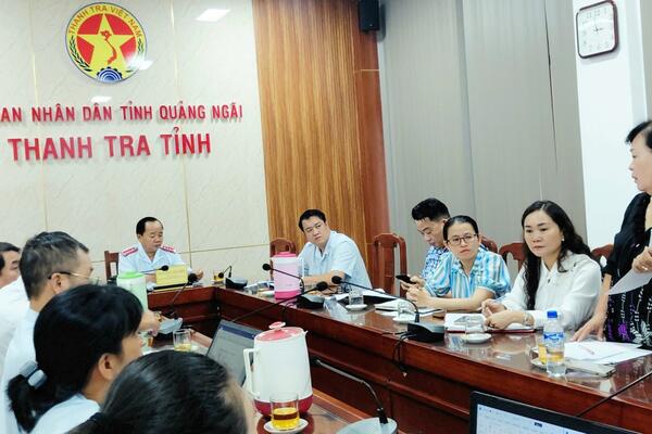 Thanh tra tỉnh tổ chức đối thoại giai quyết khiếu nại lần 2 của công dân