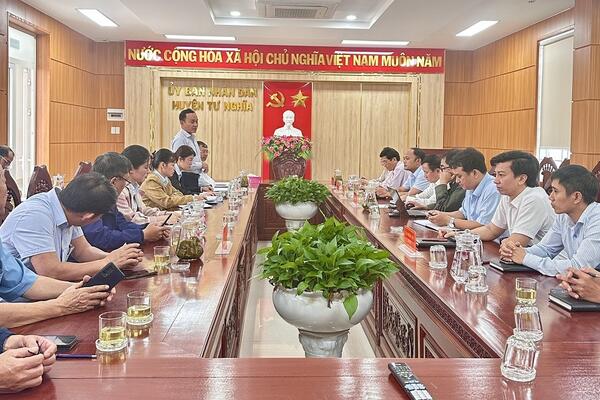 Thanh tra tỉnh công bố quyết định thanh tra trách nhiệm của UBND huyện Tư Nghĩa về thực hiện pháp luật về thanh tra, tiếp công dân, khiếu nại, tố cáo